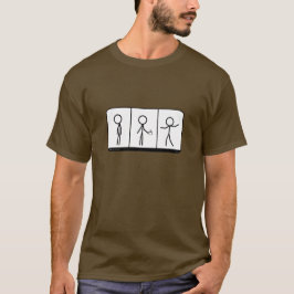 3つのステージのコーヒーシャツ Tシャツ