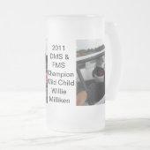 3つのセクションによって曇らされるマグ フロストグラスビールジョッキ (正面右)