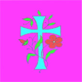 3つのデザイン1つのカードの明るい忙し色 シール (正面)