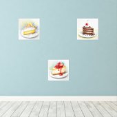 3つのデザートプリント (ウッドフロア)