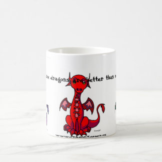 3つのドラゴンのマグ コーヒーマグカップ