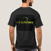 3つのドラゴン Tシャツ (裏面)