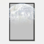 3つのハリケーンを持つ惑星の地球のモザイク画像 ポストイット (正面)