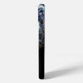 3つのハリケーンを持つ惑星の地球のモザイク画像 Case-Mate iPhoneケース (裏面 / 左)