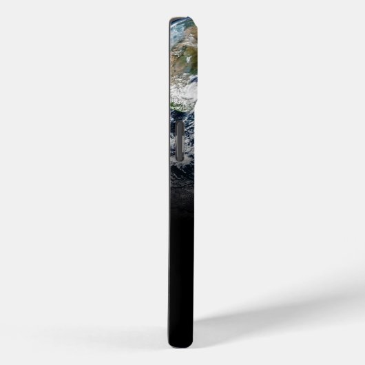 3つのハリケーンを持つ惑星の地球のモザイク画像 Case-Mate iPhoneケース (裏面 / 右)