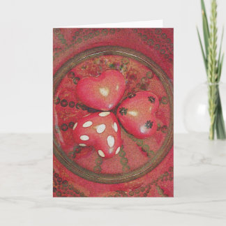 3つのハート カード