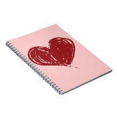 3つのハート ノートブック (右側)