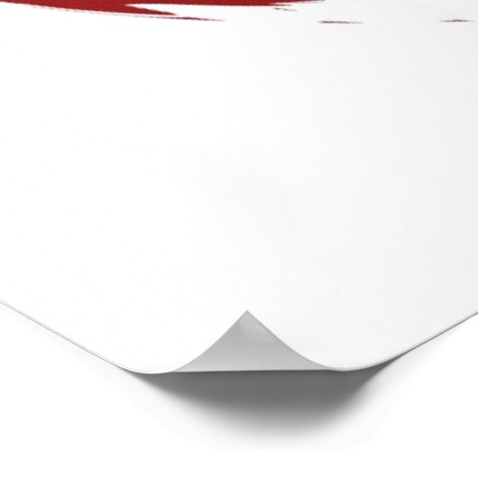 3つのハート ポスター (角)