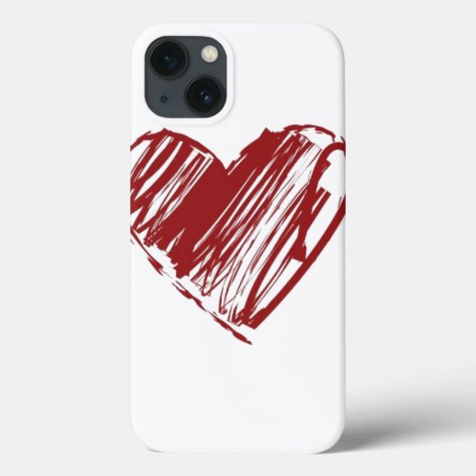 3つのハート Case-Mate iPhoneケース (裏面)