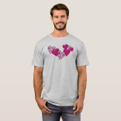 3つのハート Tシャツ (正面フル)