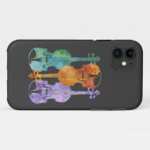 3つのバイオリン Case-Mate iPhoneケース (裏面(横))