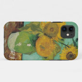3つのヒマワリの花瓶、ビンセント・ヴァン・ゴッホ Case-Mate iPhoneケース (裏面(横))