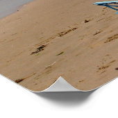 3つのビーチチェアカスタマイズ-  ポスター (角)