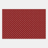 3つのフェスティバルのセット、クリスマスの調整 ラッピングペーパーシート (正面2)