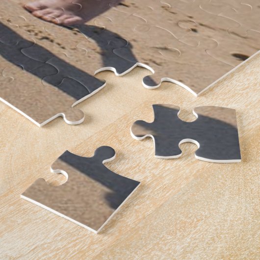 3つのフォトコラージュの挨拶を作成する ジグソーパズル (側面)