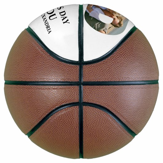 3つのフォトコラージュを作成するHappy Faters day バスケットボール (右)