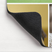 3つのフォトコラージュカスタムのマウスパッド マウスパッド (コーナー)