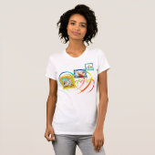 3つのフォトコラージュ Tシャツ (正面フル)