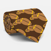 3つのフットボール ネクタイ (ロール)