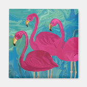 3つのフラミゴス マグネット (正面)