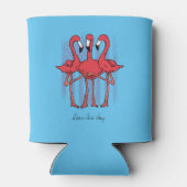 3つのフラミンゴスシーズザデイ 缶クーラー (裏面)