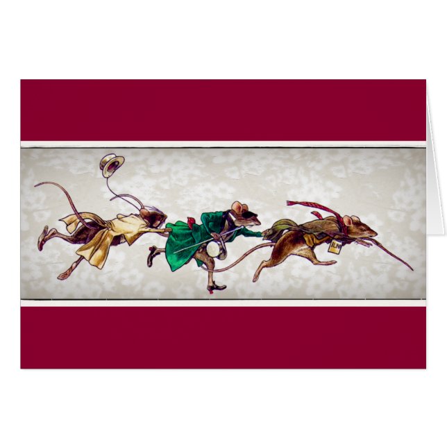 3つのブラインドネズミ (正面横)