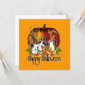 3つのブラインドネズミ カード (正面/裏面インサイチュ)