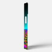 3つのブラックホールNeon Color Fractal Case-Mate iPhoneケース (裏面 / 右)