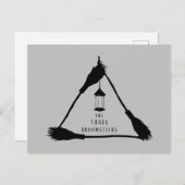 3つのブロムスティック™ロゴ インビテーションポストカード (正面/裏面)