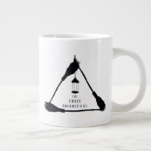 3つのブロムスティック™ロゴ ジャンボコーヒーマグカップ (右)