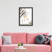 3つのプリンセスインブルーマウンテンbyケイ・ニールセン キャンバスプリント (インサイチュ (リビング))