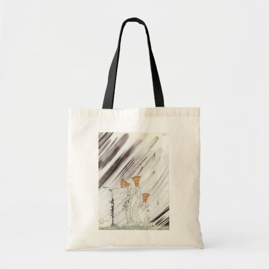 3つのプリンセスインブルーマウンテンbyケイ・ニールセン トートバッグ (正面)