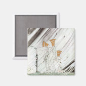 3つのプリンセスインブルーマウンテンbyケイ・ニールセン マグネット (正面/裏面)