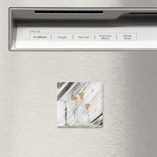 3つのプリンセスインブルーマウンテンbyケイ・ニールセン マグネット (インサイチュ (食洗機))