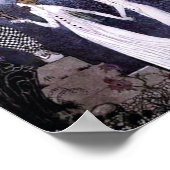 3つのプリンセスズインザブルーマウンテンプリント ポスター (角)