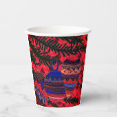 3つのボーブル紙カップ 紙コップ (正面)