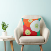 3つのポピー絵画ズ クッション (椅子)