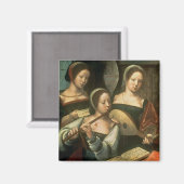 3つのミュージシャン マグネット (正面/裏面)