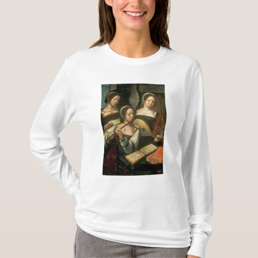 3つのミュージシャン Tシャツ (正面)