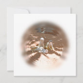 3つのメルカットおもしろいの太陽、フラットカード (正面)