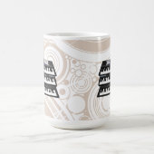 3つのモダンなキーボード: シンセサイザ: コーヒー・マグ コーヒーマグカップ (中央)