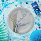 3つのモノグラムパーティーを明らかにする ペーパープレート (パーティー)