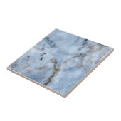 3つのライトブルーのフェイクスの縞模様の石の2番目 タイル (側面)