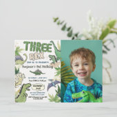 3つのレックステーマ 招待状 (スタンド正面)