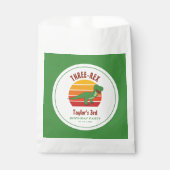 3つのレックス男女兼用恐竜おもしろい3番目の誕生日 フェイバーバッグ (正面)