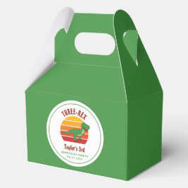 3つのレックス男女兼用恐竜おもしろい3番目の誕生日 フェイバーボックス