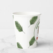 3つのレックス誕生日水彩 紙コップ (右)