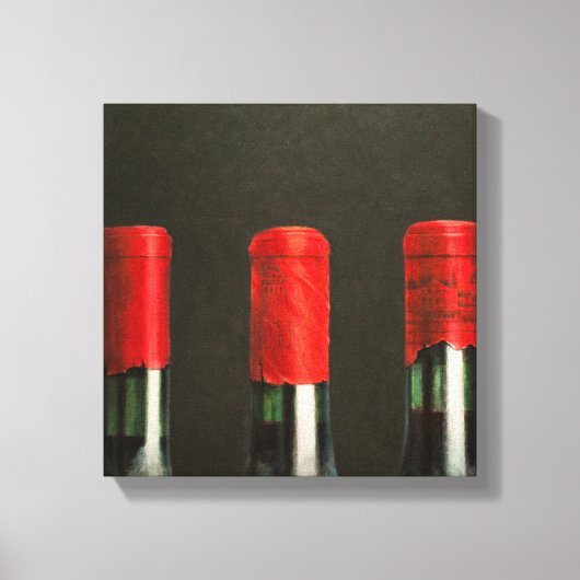 3つのワイン2010 キャンバスプリント (正面)
