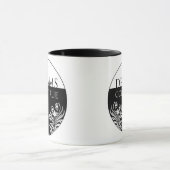 3つのワードの引用文夢は本当感動的なマグを来ます マグカップ (中央)