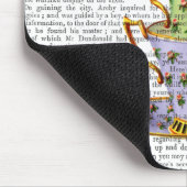 3つのヴィンテージカップのスタック マウスパッド (コーナー)